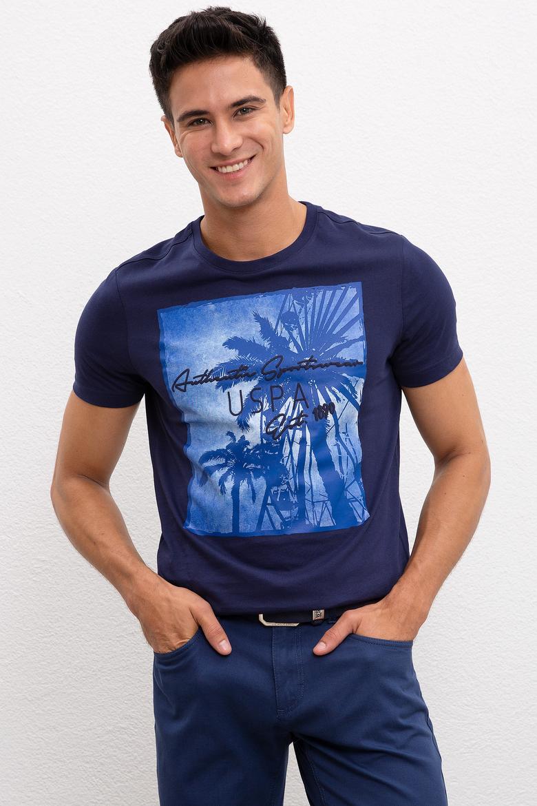 Erkek Lacivert T-shirt - 50220903007