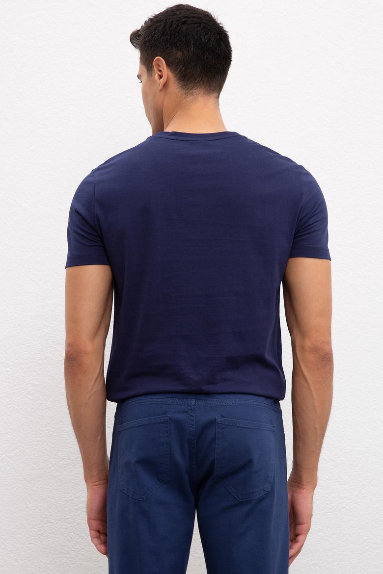 Erkek Lacivert T-shirt - 50220903007