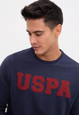 Erkek Lacivert Bisiklet Yaka Sweatshirt Basic - 50207332029