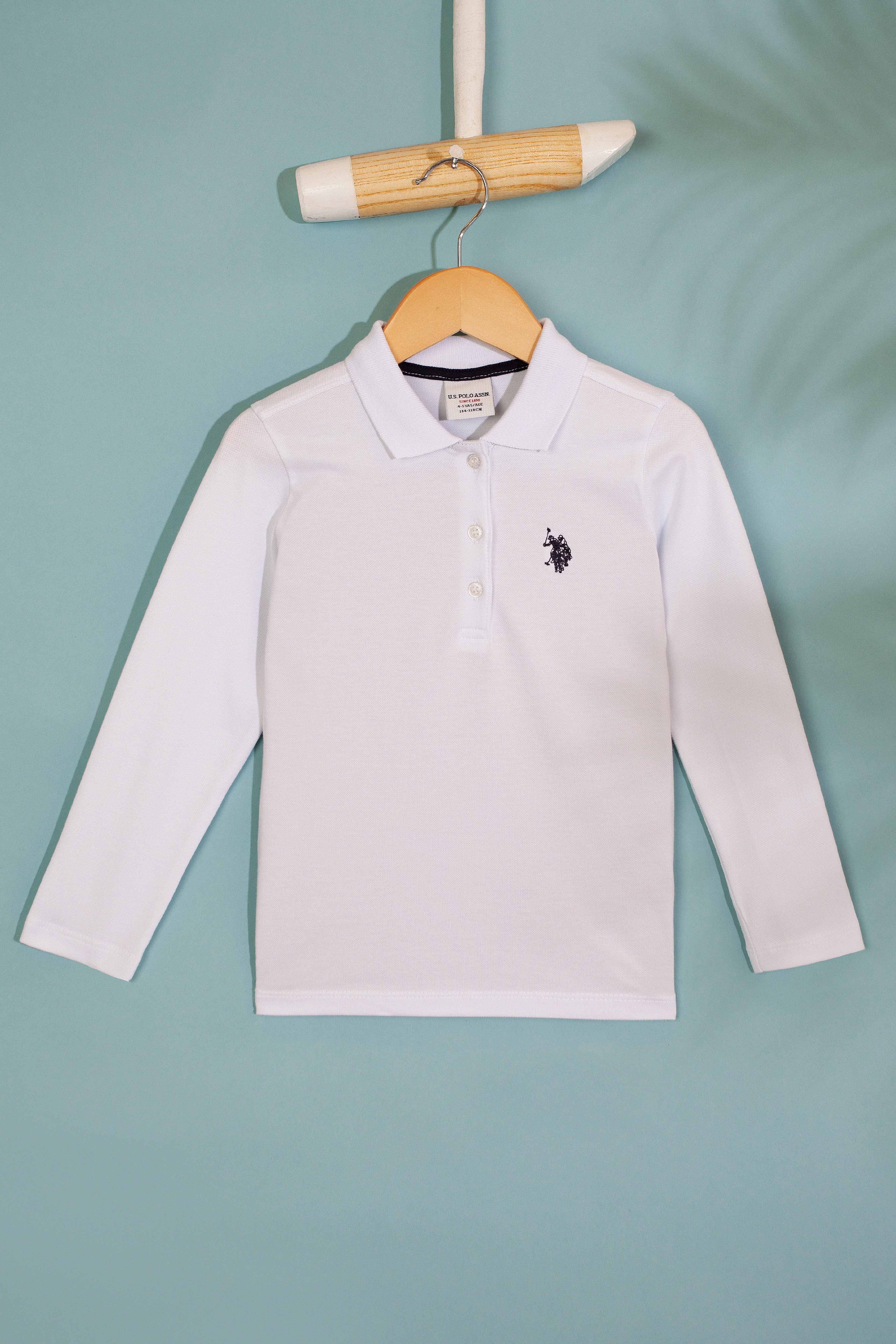 Çocuk Beyaz Basic Sweatshirt - Image 1
