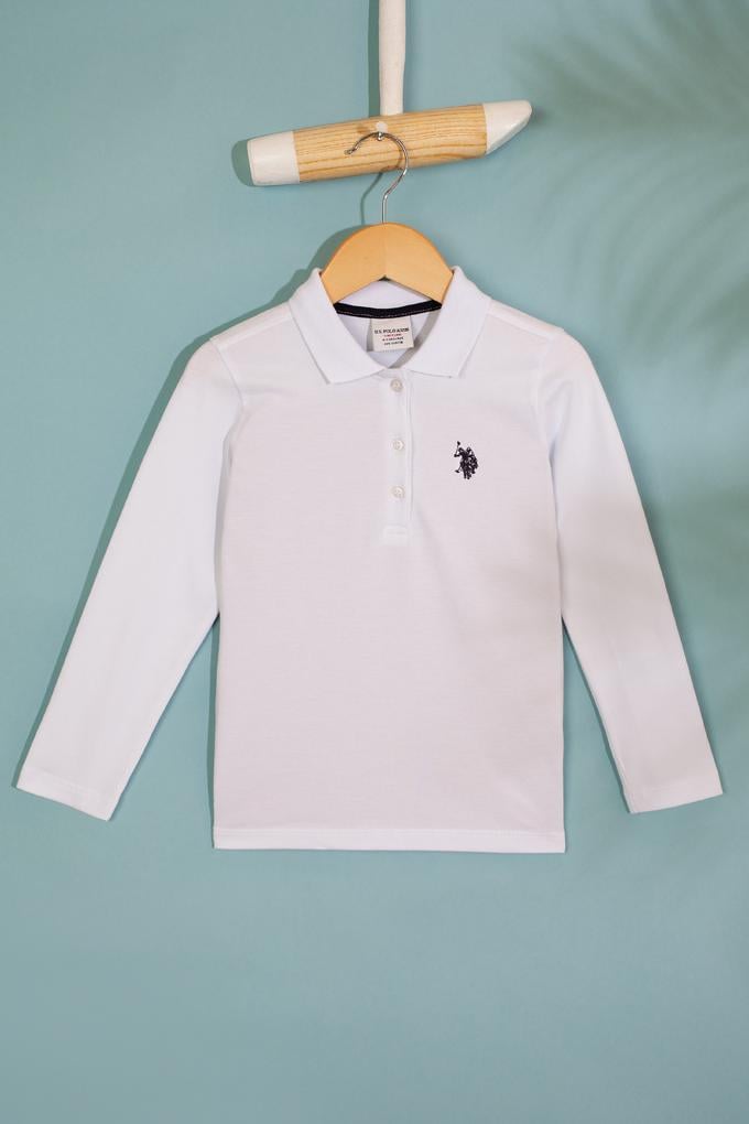 Çocuk Beyaz Basic Sweatshirt