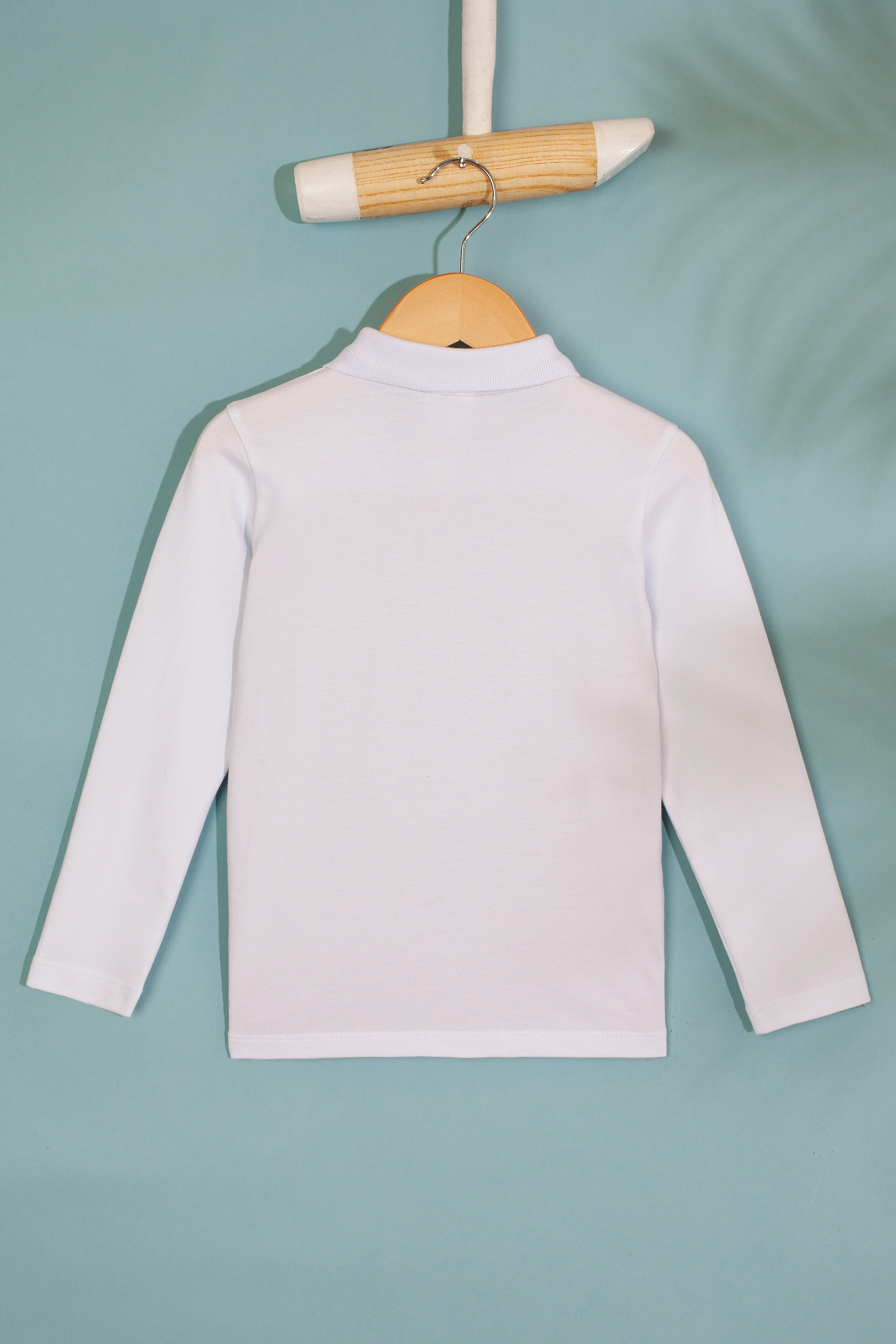 Çocuk Beyaz Basic Sweatshirt