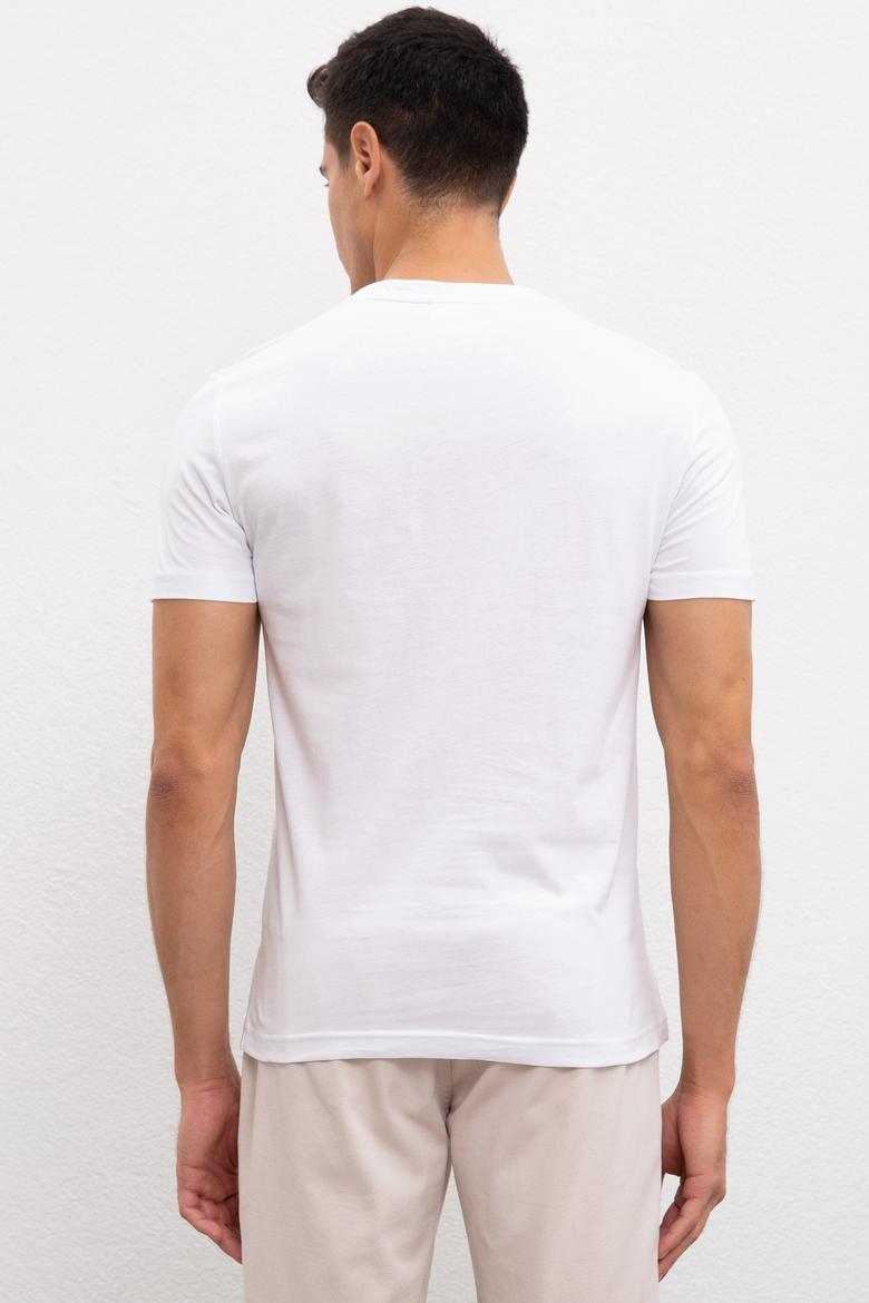 Erkek Beyaz T-shirt - 50220918006
