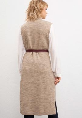 Kadın Kahverengi Triko Hırka - 50210069003