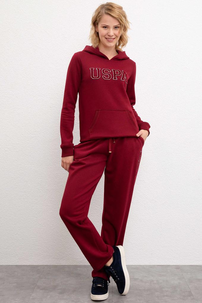 Kadın Bordo Eşofman Altı