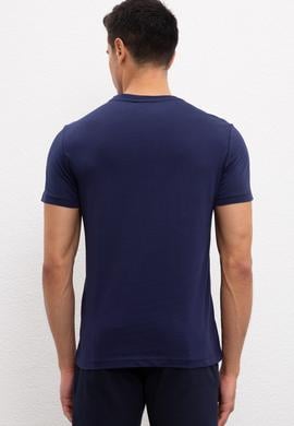 Erkek Lacivert Tişört - 50220918016