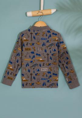 Çocuk Gri Sweatshirt - 50207543014