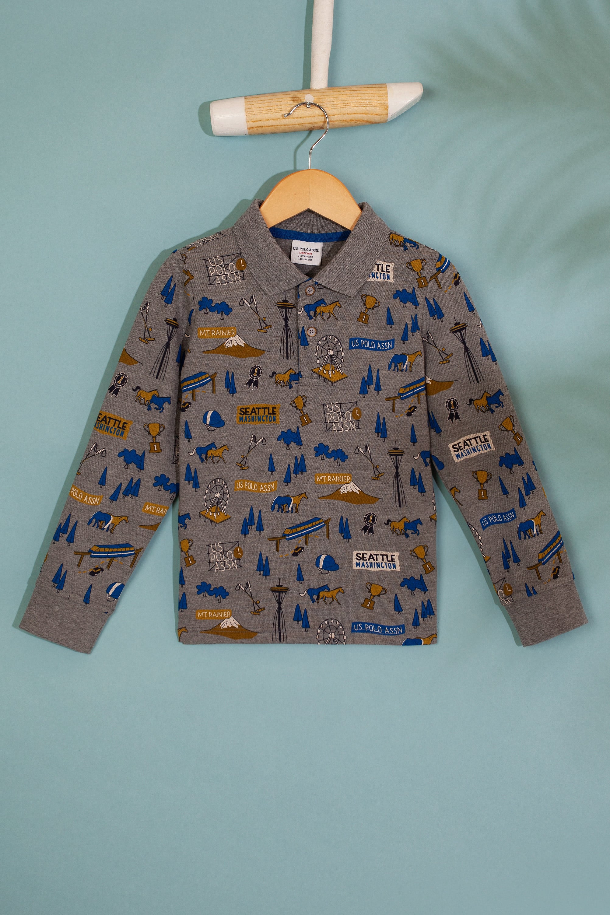 Çocuk Gri Sweatshirt