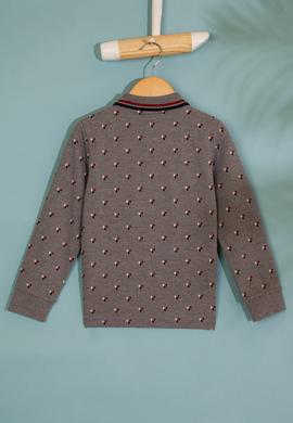 Çocuk Gri Sweatshirt - 50207589001