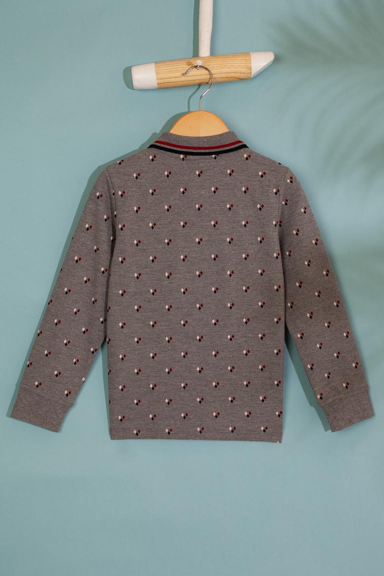 Çocuk Gri Sweatshirt - 50207589001