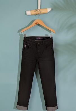 Erkek Çocuk Siyah Jean Pantolon - 50208959015