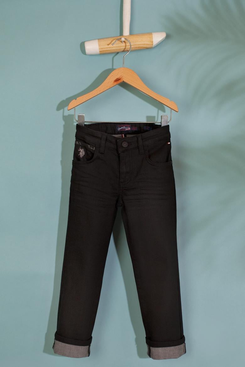 Erkek Çocuk Siyah Jean Pantolon