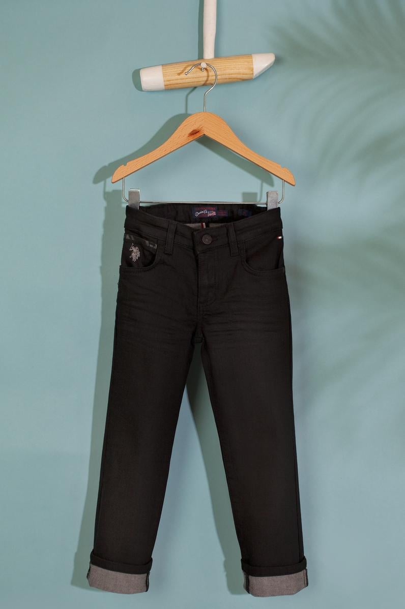 Erkek Çocuk Siyah Jean Pantolon