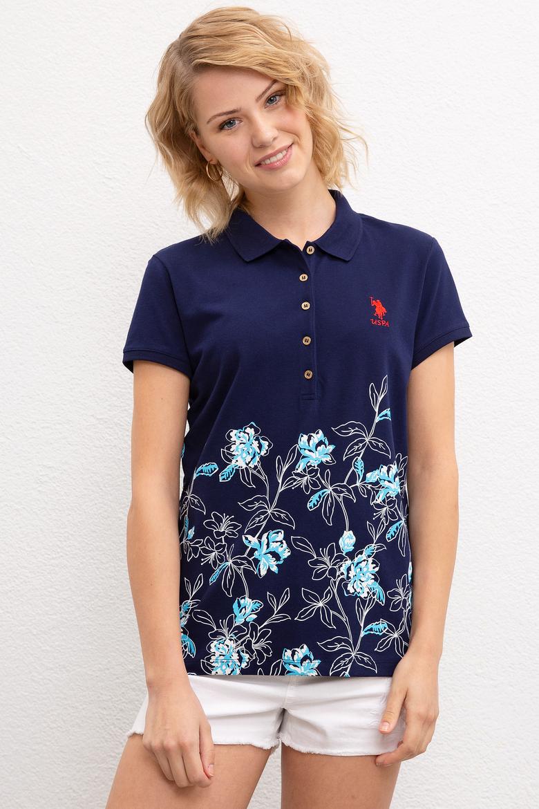 Kadın Lacivert Tişört - 50220672008