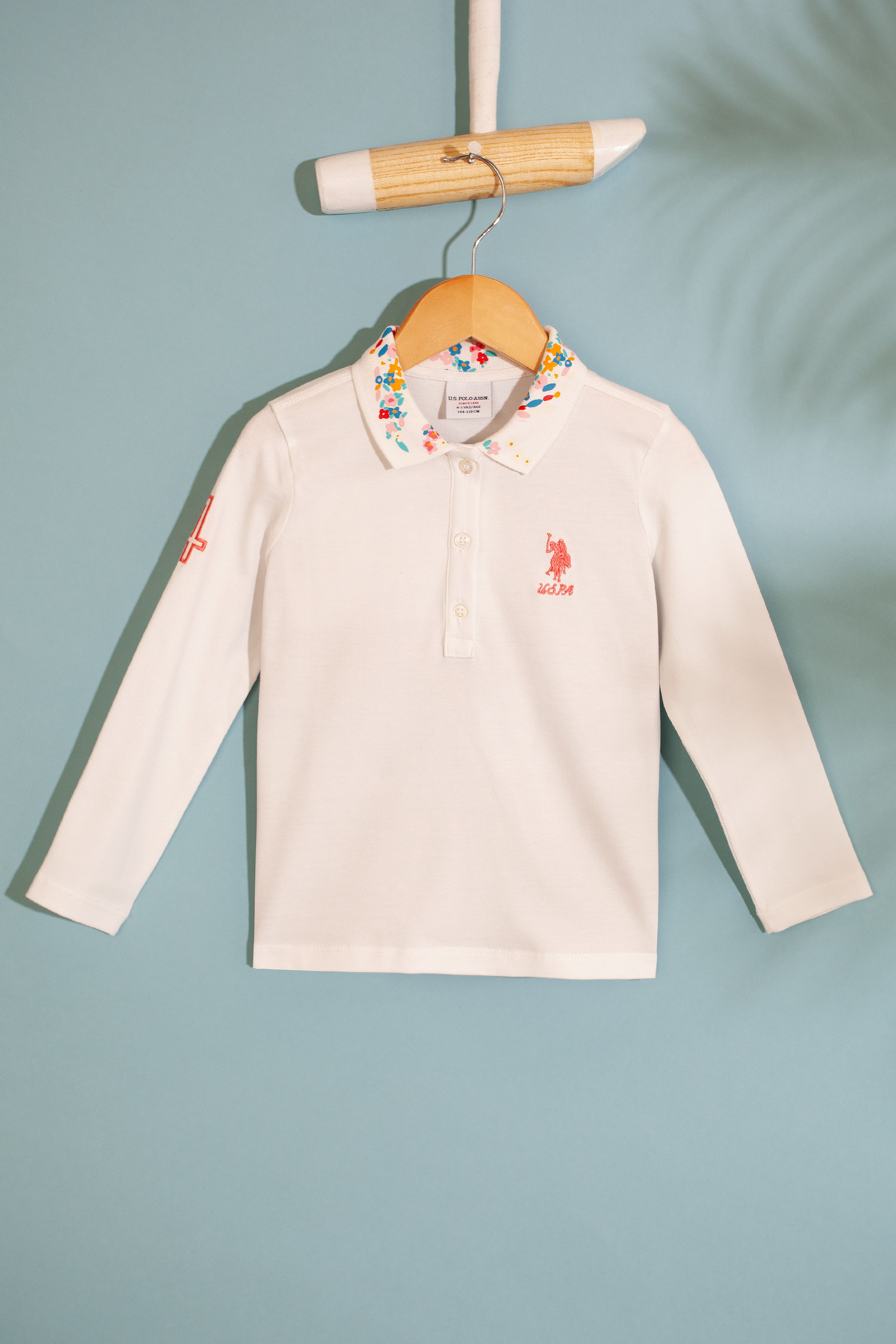 Kız Çocuk Beyaz Sweatshirt - Image 1