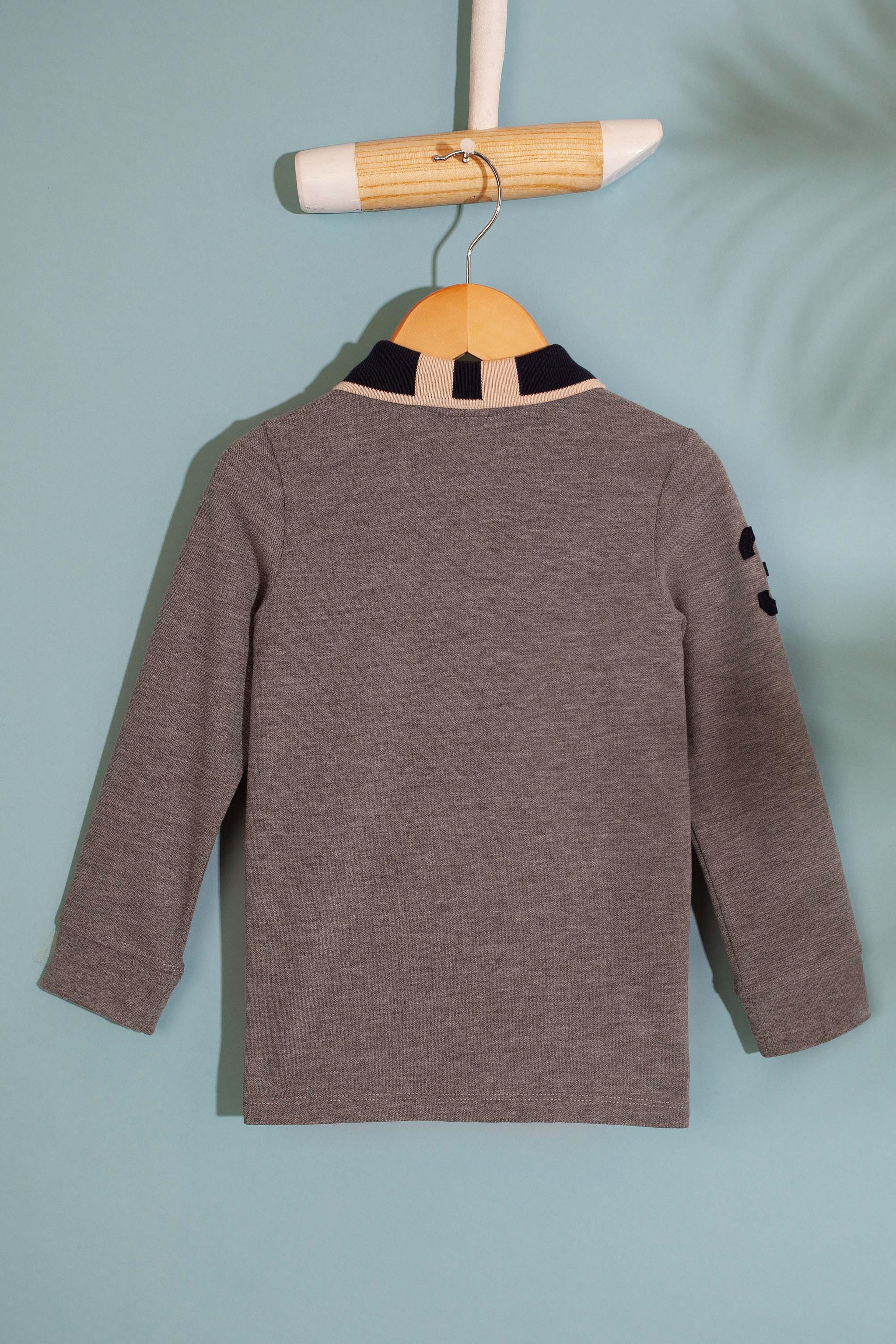 Çocuk Gri Sweatshirt - Image 2