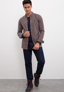 Erkek Açık Lacivert Sweatshirt - 50209959005