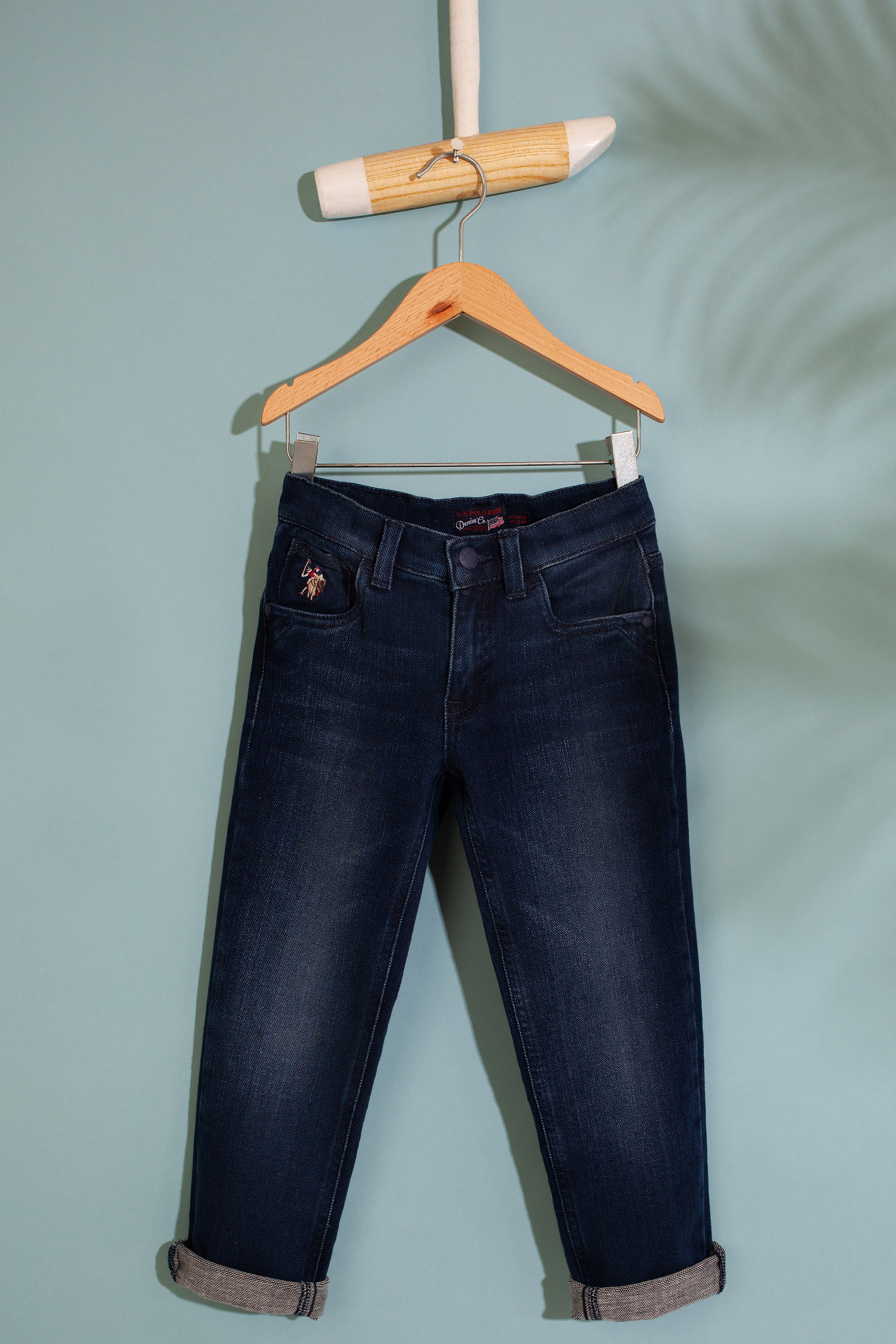 Erkek Çocuk Lacivert Denim Pantolon