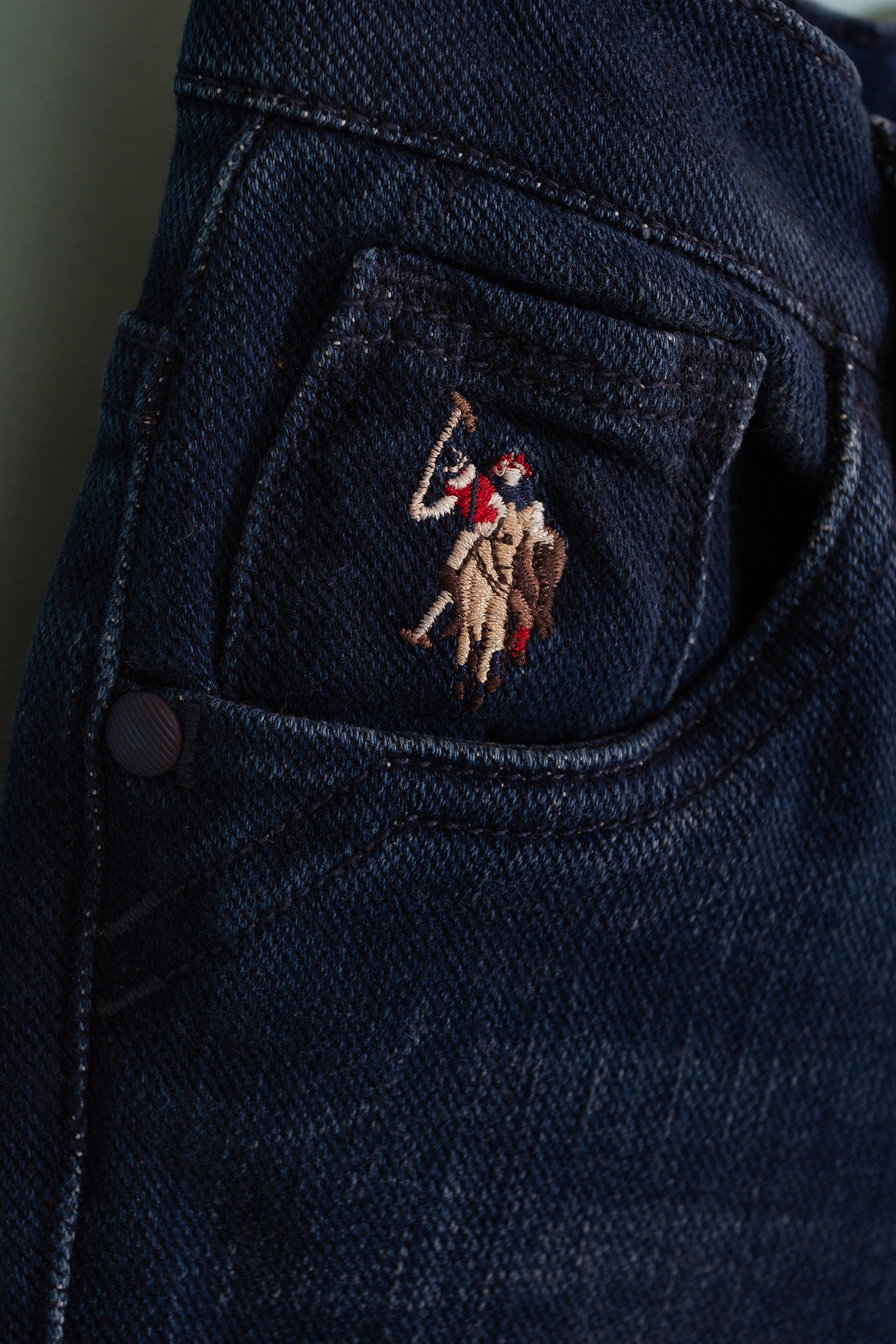 Erkek Çocuk Lacivert Denim Pantolon - Image 3