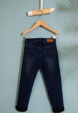 Kız Çocuk Mavi Denim Pantolon - 50209138004