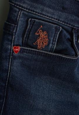 Kız Çocuk Mavi Denim Pantolon - 50209138004