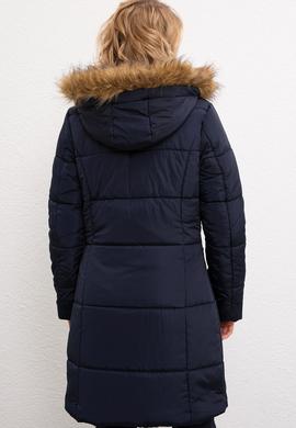 Kadın Lacivert Kaban - 50206406013