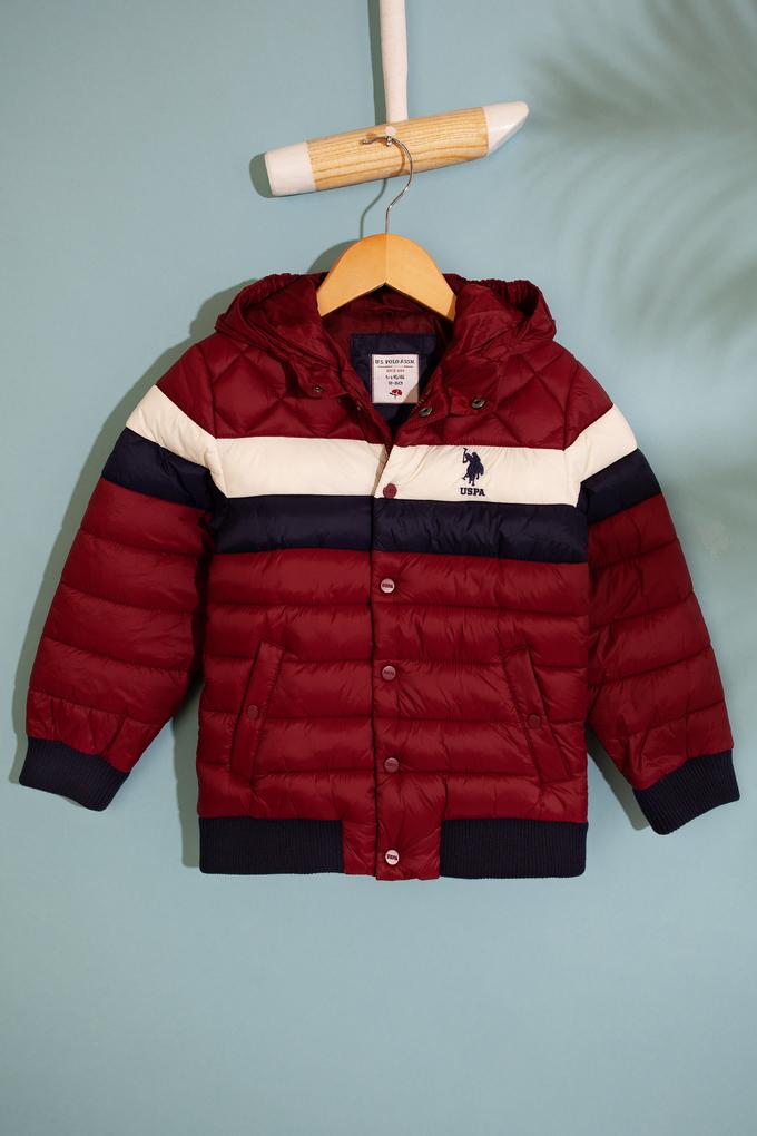 Erkek Çocuk Kırmızı Mont