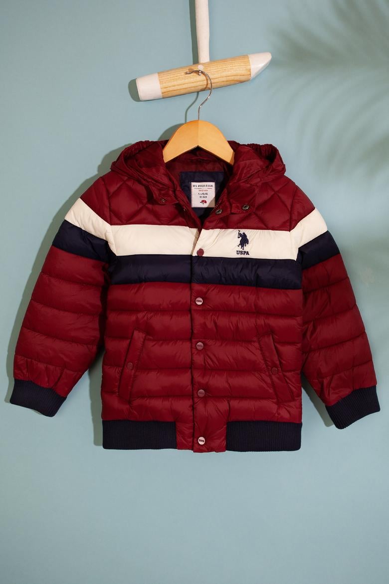Erkek Çocuk Kırmızı Mont
