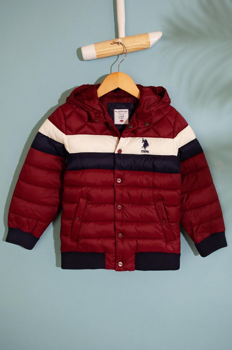 Erkek Çocuk Kırmızı Mont