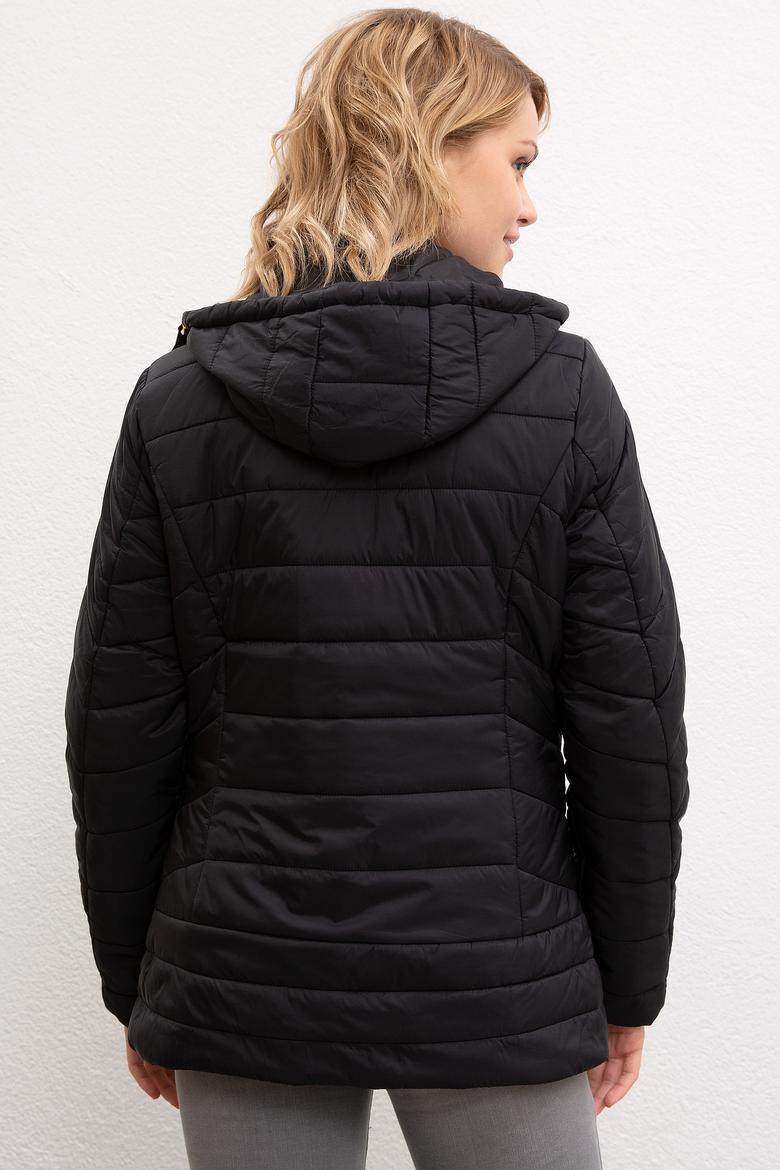 Kadın Siyah Mont - 50206408013