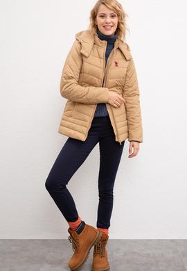 Kadın Kahverengi Mont - 50206408010