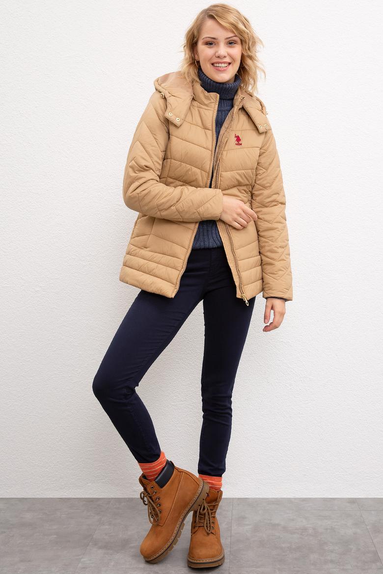 Kadın Kahverengi Mont - 50206408010