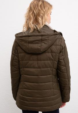 Kadın Koyu Haki Mont - 50206408019