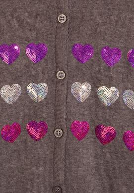 Kız Çocuk Gri Hırka - 50206142001