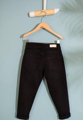 Kız Çocuk Siyah Denim Pantolon - 50209026005