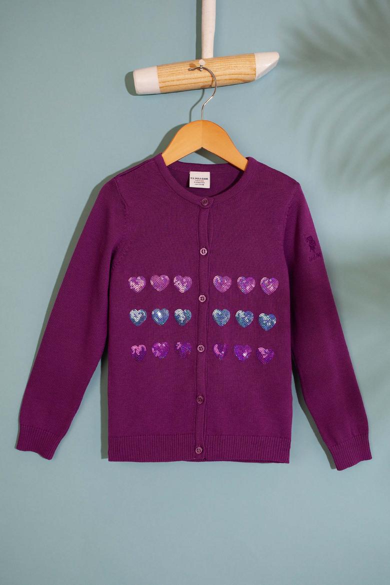 Kız Çocuk Pembe Hırka