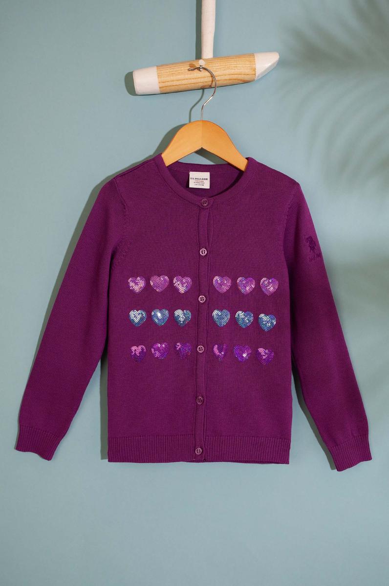 Kız Çocuk Pembe Hırka