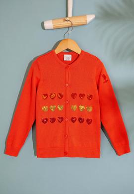 Kız Çocuk Somon Hırka - 50206142013