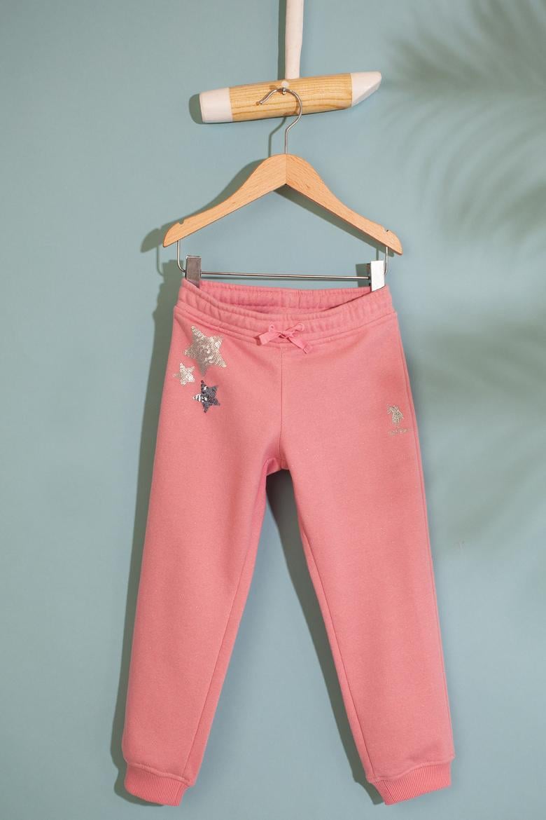 Çocuk Pembe Eşofman Altı