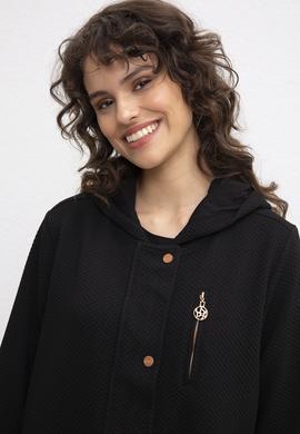 Kadın Siyah Sweatshirt - 50206529020