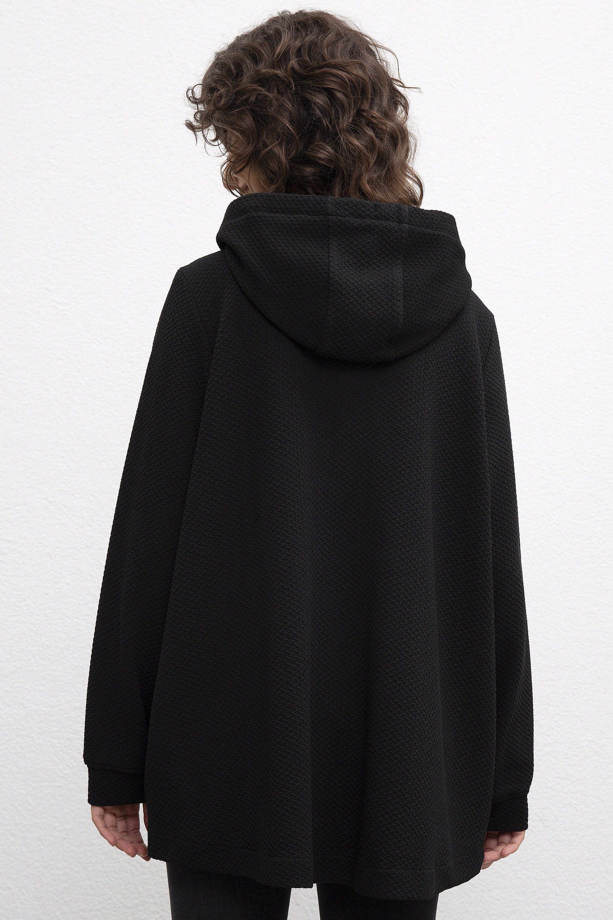 Kadın Siyah Sweatshirt