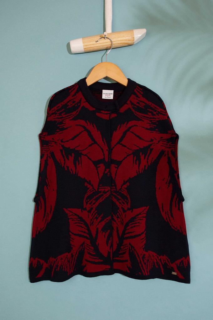 Kız Çocuk Lacivert Hırka