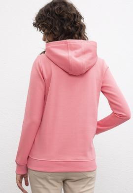 Kadın Pembe Sweatshirt Basic - 50216083037