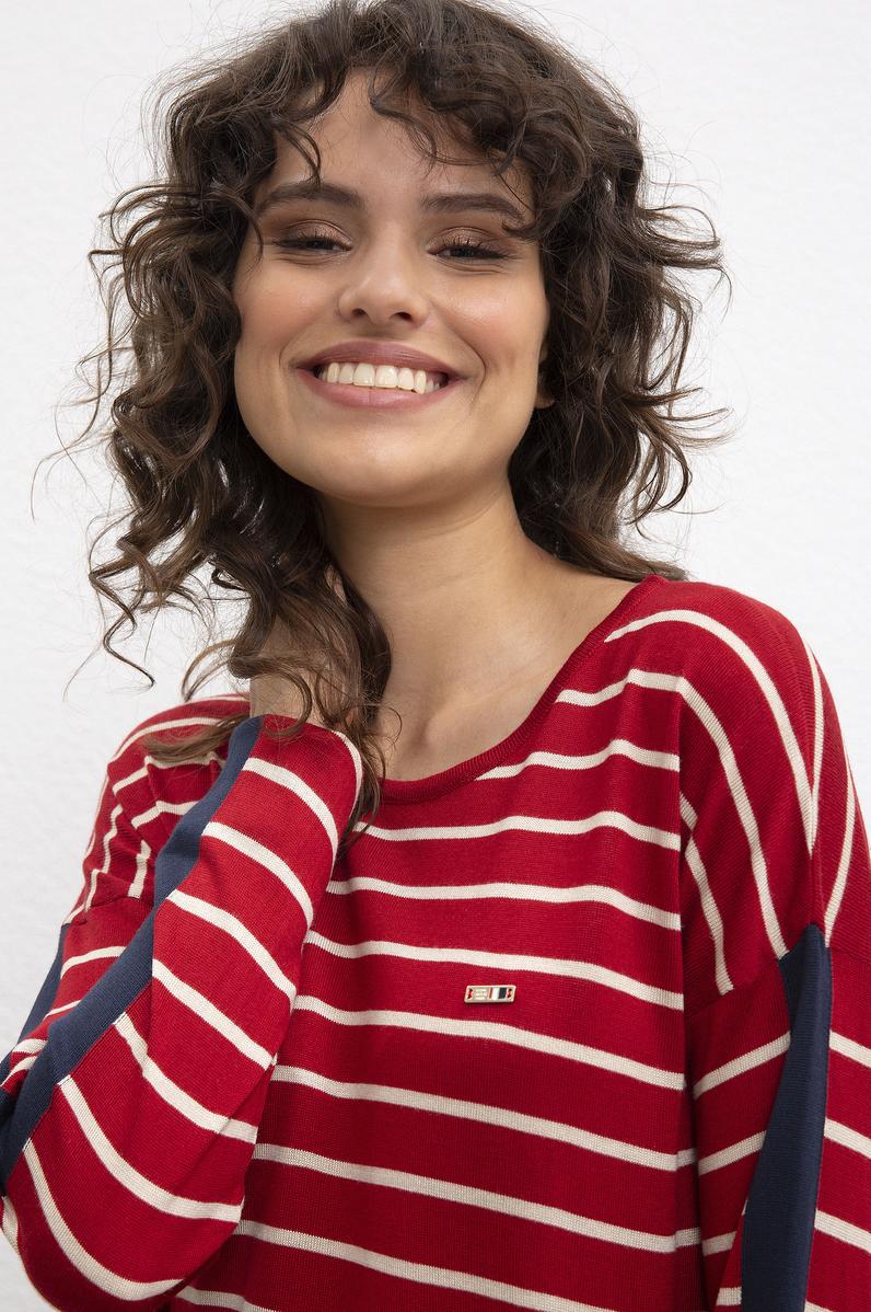 Kadın Kırmızı Kazak