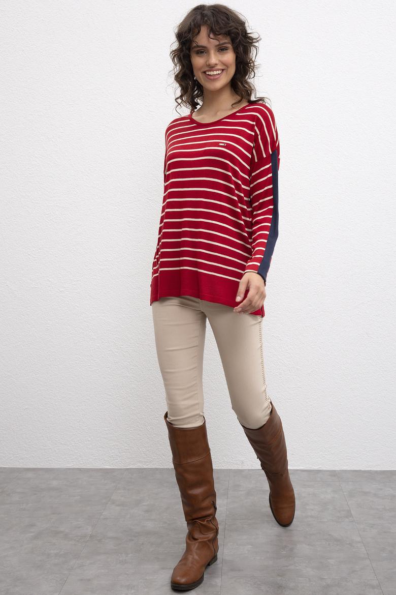 Kadın Kırmızı Kazak - 50206806011