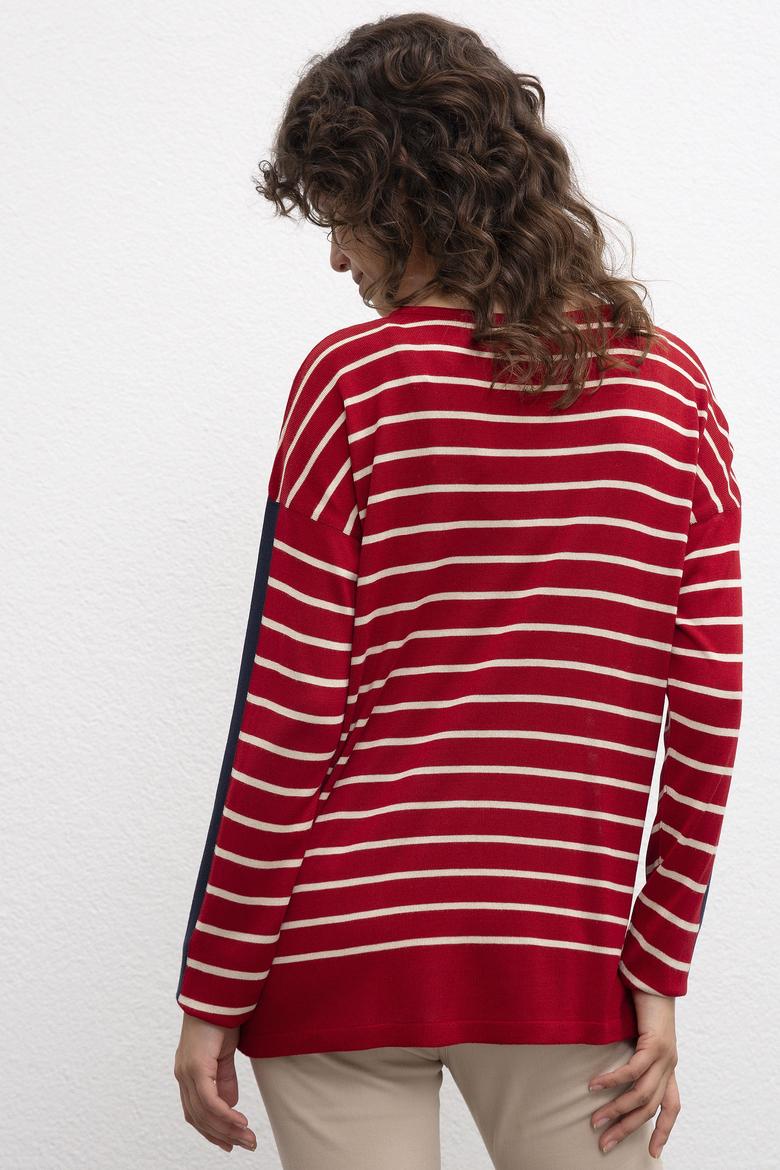 Kadın Kırmızı Kazak - 50206806011