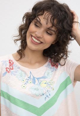 Kadın Pudra Tişört - 50220673012