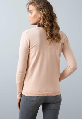 Pembe Triko Hırka Basic - 50193531026