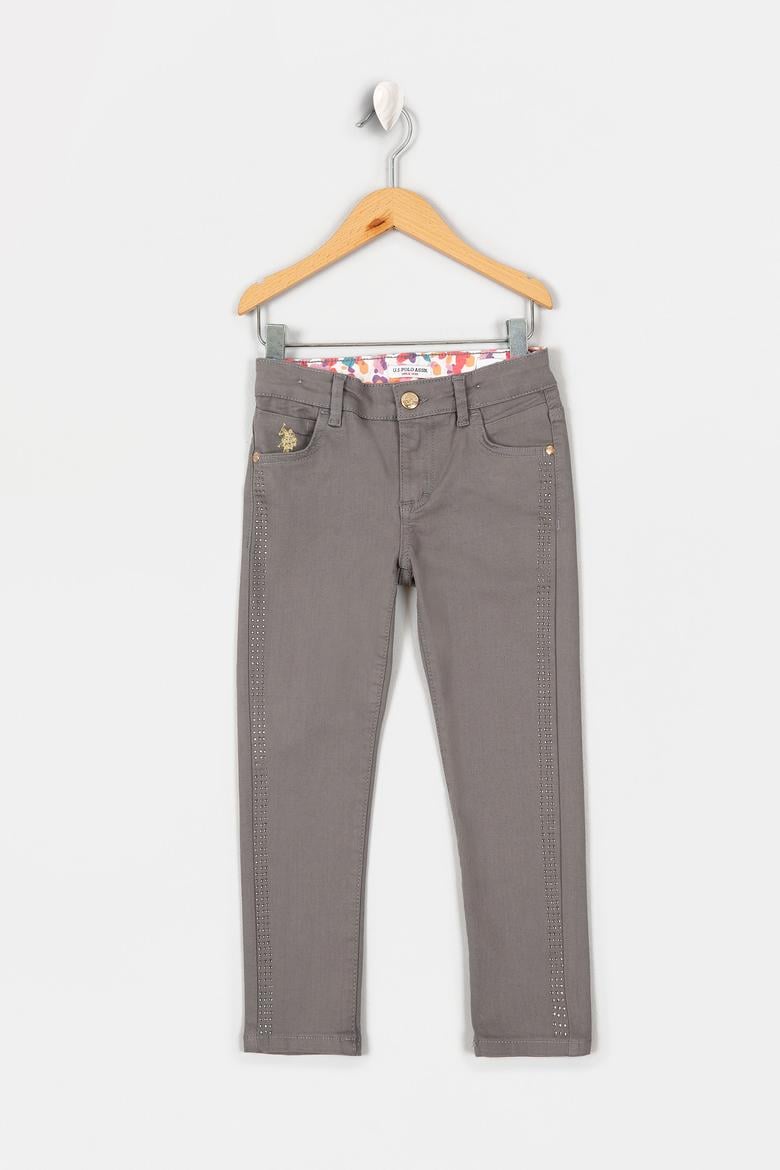 Kız Çocuk Gri Pantolon