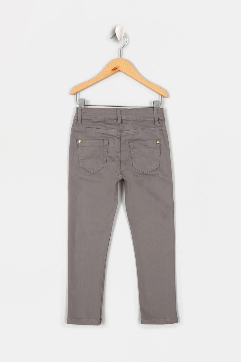 Kız Çocuk Gri Pantolon - 50207568020